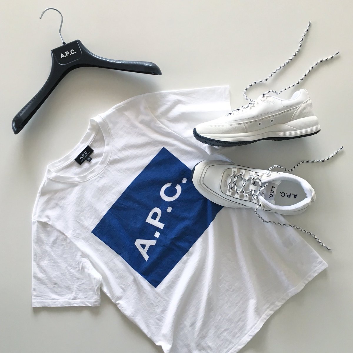 Imagine A P C A P C Box Logo T Shirt Apc Apct Apctshirt Apcsneakers Boxlogo Logotshirt Instagram