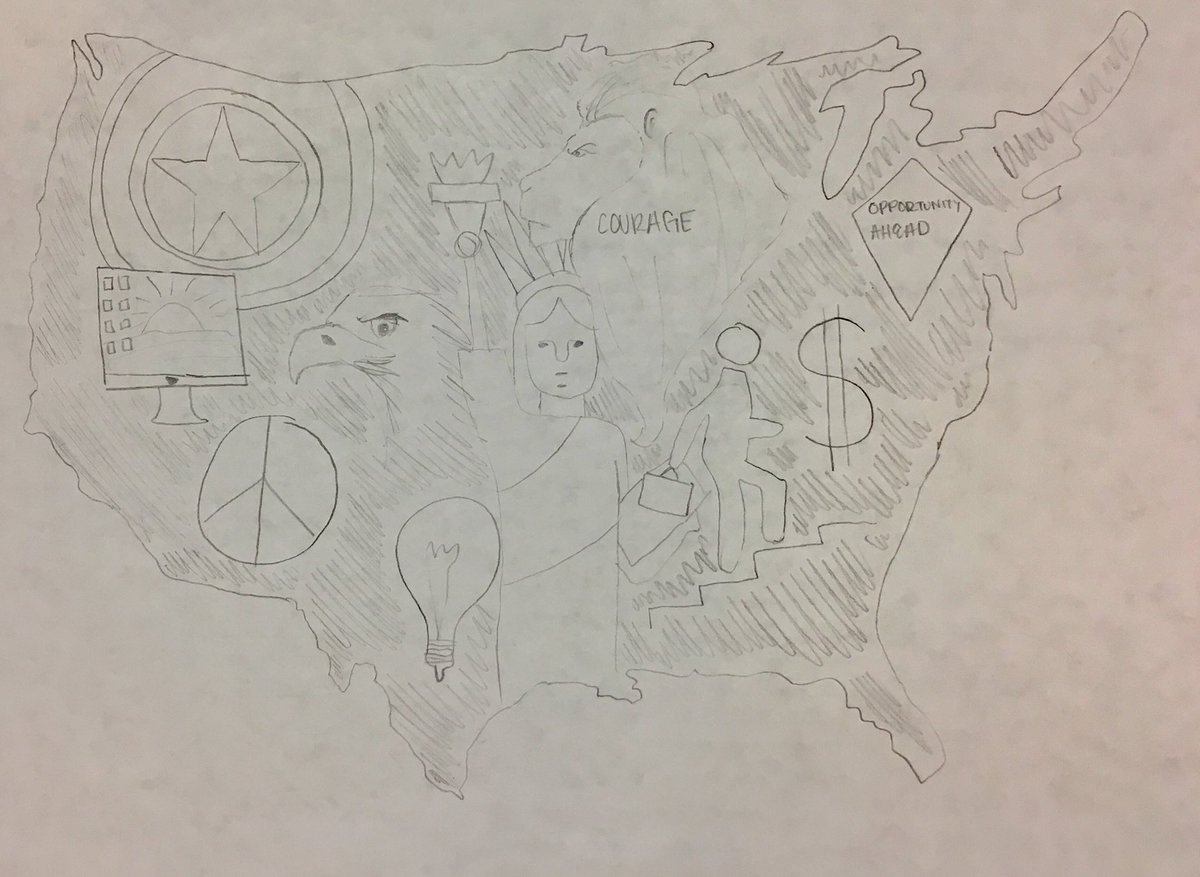 HolcombHawk's tweet photo. Love this quick reflection on being an American citizen... #hawkgov #heathlearns @RHHSHawks @rockwallschools #America 🇺🇸👍🏼 https://t.co/VLRPYL3CD9