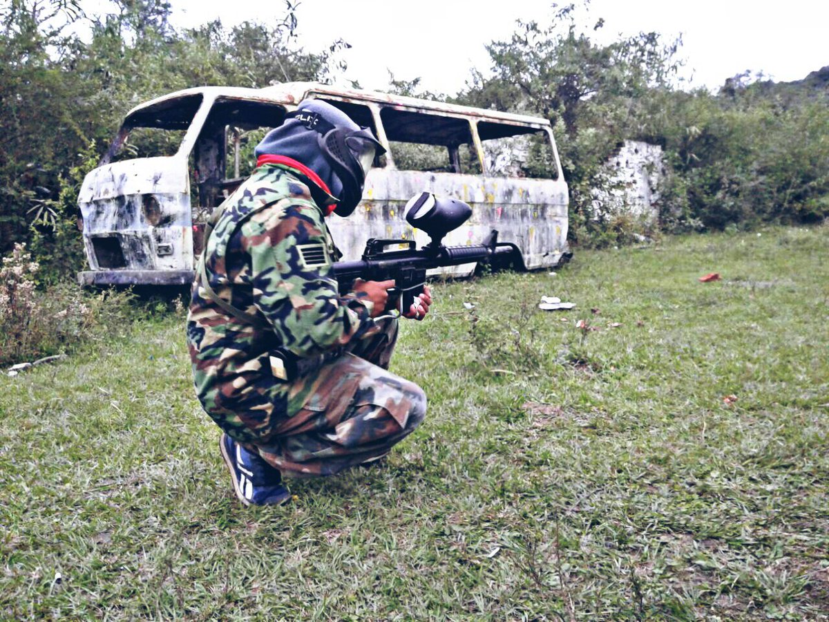 EDNJujuy's tweet photo. #juegocerrado del segundo turno del #domingo! Gracias una vez más #perico por jugar #Paintball con nosotros! https://t.co/nXQVAAG5A7