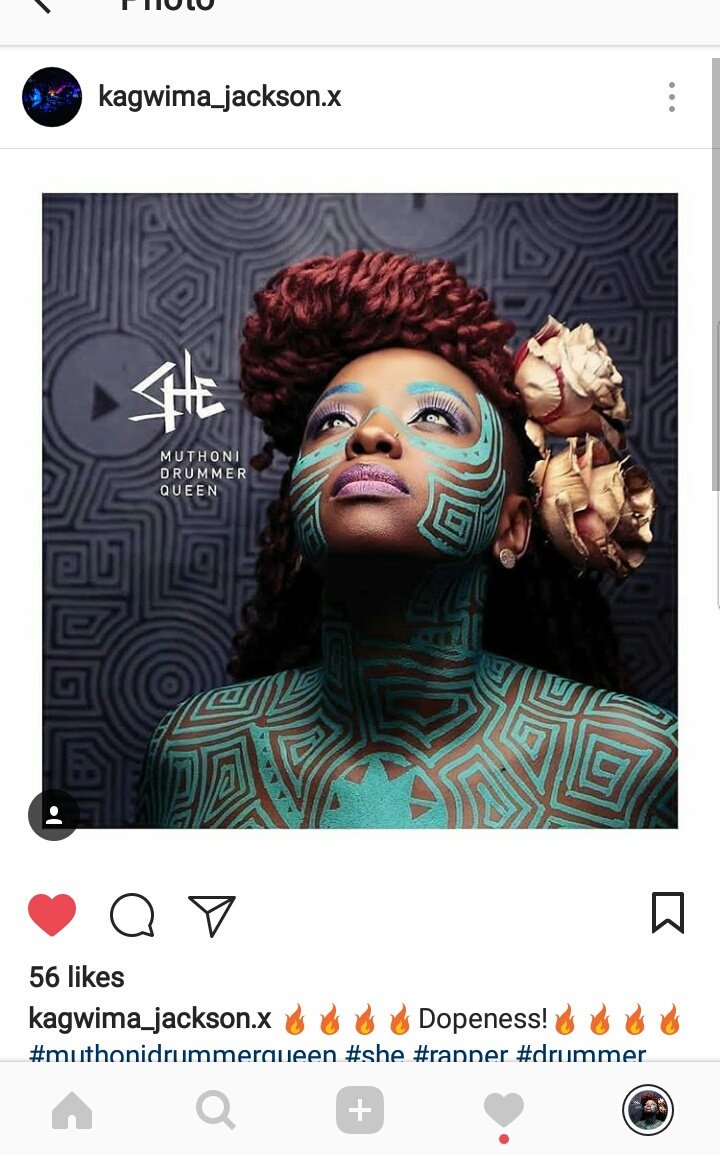 muthoniDQ's tweet photo. I see you all being such dope fans and I appreciate it.
Keep posting your #SHE support. #MayMerchMadness is here so a few of you lucky ones will get to win some goodies. https://t.co/8pk4elmxTp