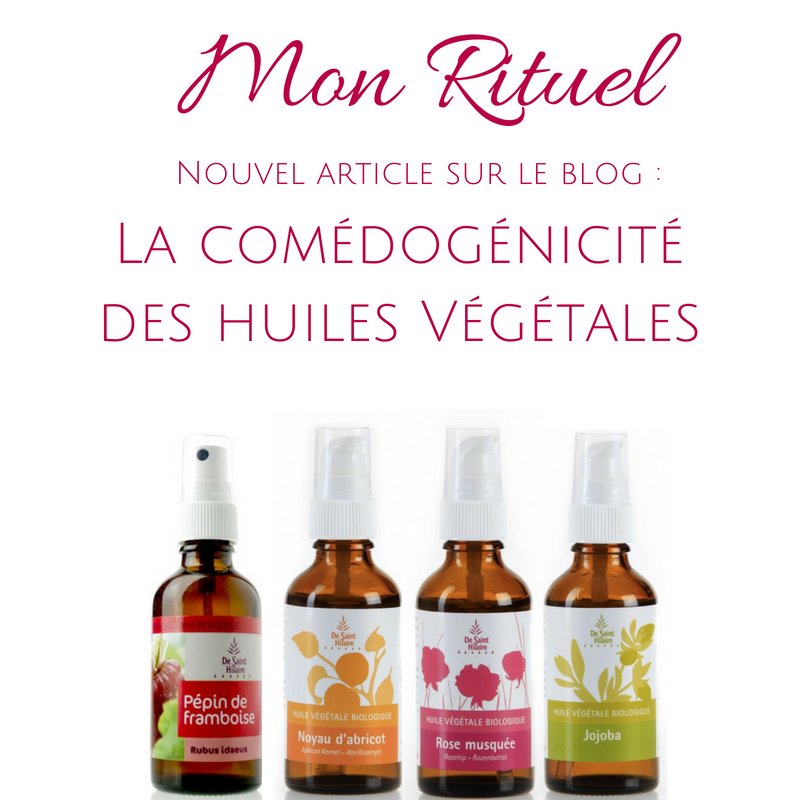 MonRituel's tweet photo. Aujourd'hui, nous décryptons enfin ce qu'est le pouvoir comédogène des huiles végétales ! Explications, #conseils, viens donc découvrir l'indice de comédogénicité des #huiles qui composent ta #routine de #beaute ! 
C'est ici, sur le #blog de @MonRituel : https://t.co/pFCMVFVEg1 https://t.co/sfgsBgpAIa