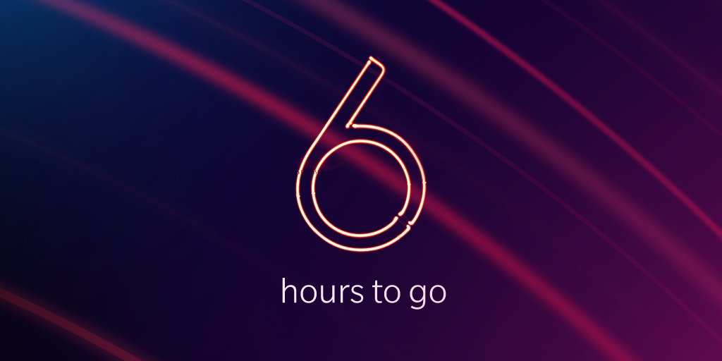 The #OnePlus6 arrives in 6 hours. 360 minutes. 21600 seconds. Watch the live stream here onepl.us/na_event6tw