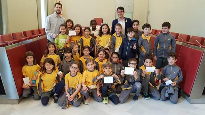 EscolaAteneuIG's tweet photo. La setmana passada les #Puputs aprofitant que estem a punt d’acabar el projecte d’Igualada vam poder visitar @ajigualada de la nostra ciutat.
#lemociódaprendre https://t.co/zg9hFDymf6