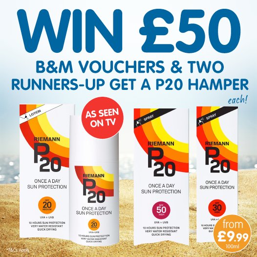 bmstores's tweet image. 🌞 #COMPETITION TIME 🌞

FOLLOW and RT this post for the chance to #WIN an incredible £50 worth of B&amp;amp;M vouchers! PLUS 2 runners-up will win a brilliant P20 hamper!

Competition ends 9am 18.5.18