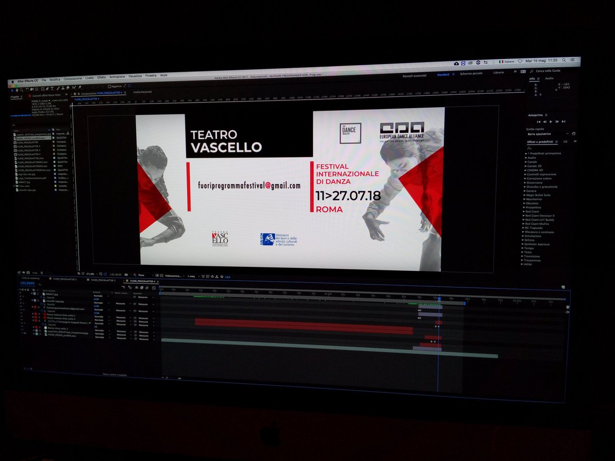 DigitalMoodITA's tweet photo. #dmood #postproduction #digitalmoodita #aftereffects #postproduction https://t.co/UseBq4q2uR