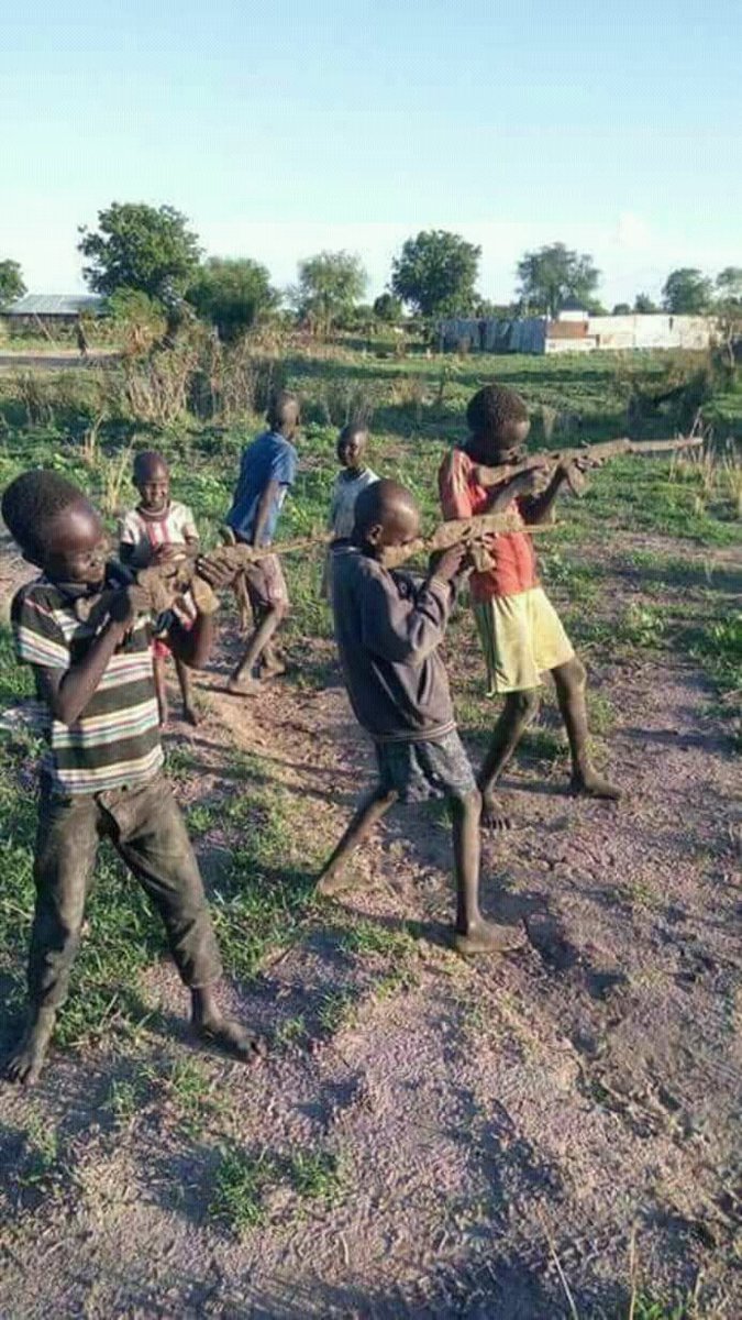 The only "Toy" they know is "Gun"... #Save #Our #Children,  #Save #South #Sudan...