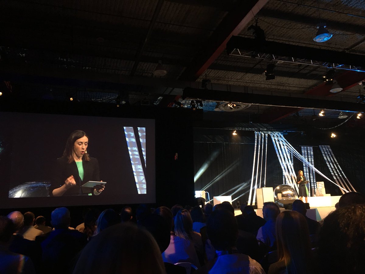 STRAAD_Consult's tweet photo. The remarkable @HollyRansom kicking off #EDU2018 #STRAAD #SeamlessLiving @EnergyDisruptor https://t.co/HQS82m4dqa