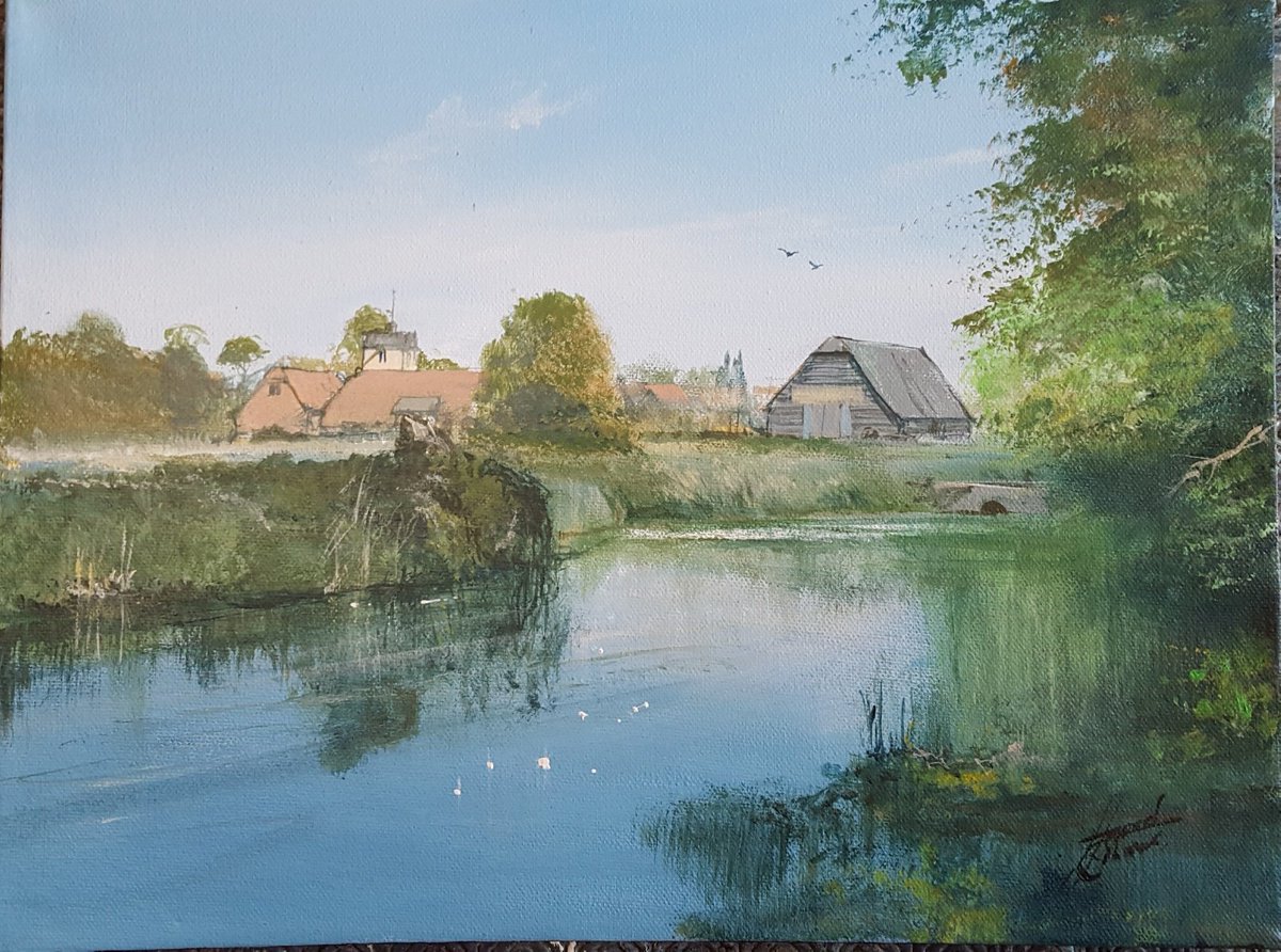 An glimpse of the Howard Birchmore exhibition beginning tomorrow at The Hampstead Norreys Art Cafe space
#HowardBirchmore #art #HampsteadNorreys