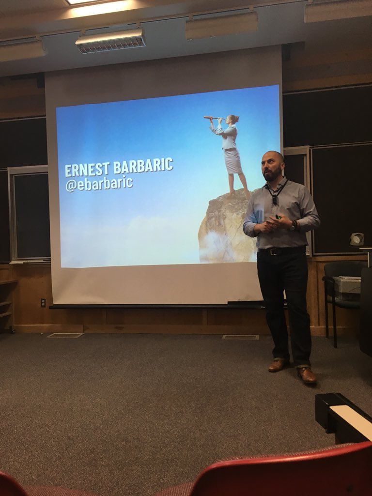 Excited for the annual State of the Union address from <a href="/ebarbaric/">Ernest Barbaric</a>! #MHsocial #thishappenshere