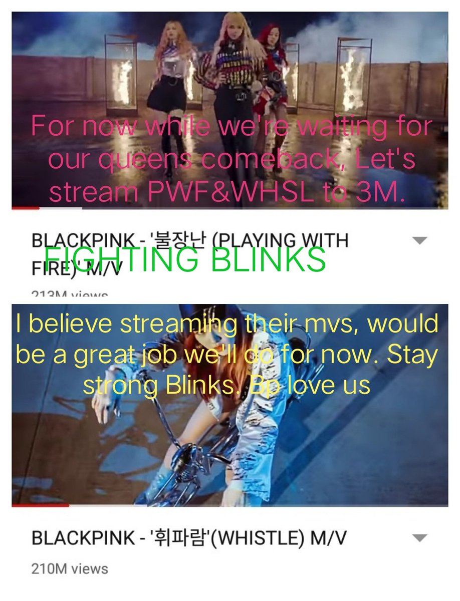 LvBLINKS143's tweet photo. Let's go Blinks fam, I believe on you guys.. Fighting.... Stay strong👏🔥💪
-
#BLACKPINK @ygent_official @ygofficialblink #lisamanoban #jenniekim #parkchaeyoung #kimjisoo #BLINKSNATION #playingwithfire #asifitsyourlast #Boombayah #stay #whistle #ProudBLINKS👏 #bplegendary https://t.co/kaIz82hCCy