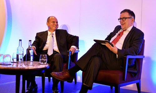 MSCI_Inc's tweet photo. MSCI's Chairman and CEO, Henry Fernandez, discusses the challenge of investing through the cycles at the MSCI Global Investment and Risk Management Conference. #MSCIGIRM https://t.co/QaR8Ffh65x https://t.co/way22IIYMX