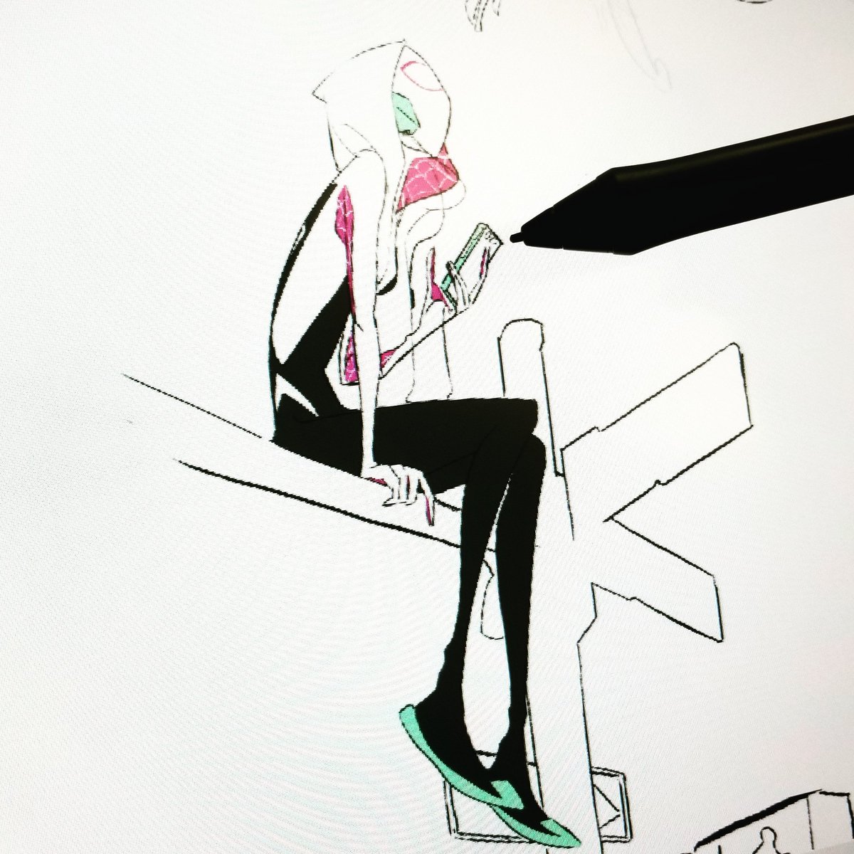 RossiGifford's tweet photo. Spidergwen 🕷🕸💕 https://t.co/SgQZCHl7hH