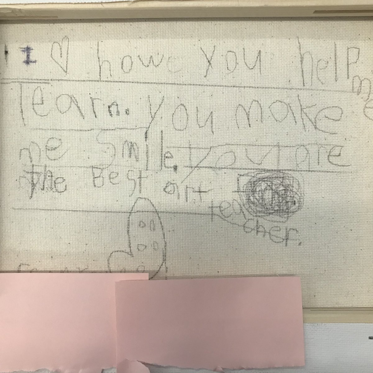 It is great to be appreciated!  We are celebrating National Teacher Appreciation Week this week. This student has it right “Art can change the world” <a href="/SparksES_BCPS/">Sparks ES</a> @visualartsbcps