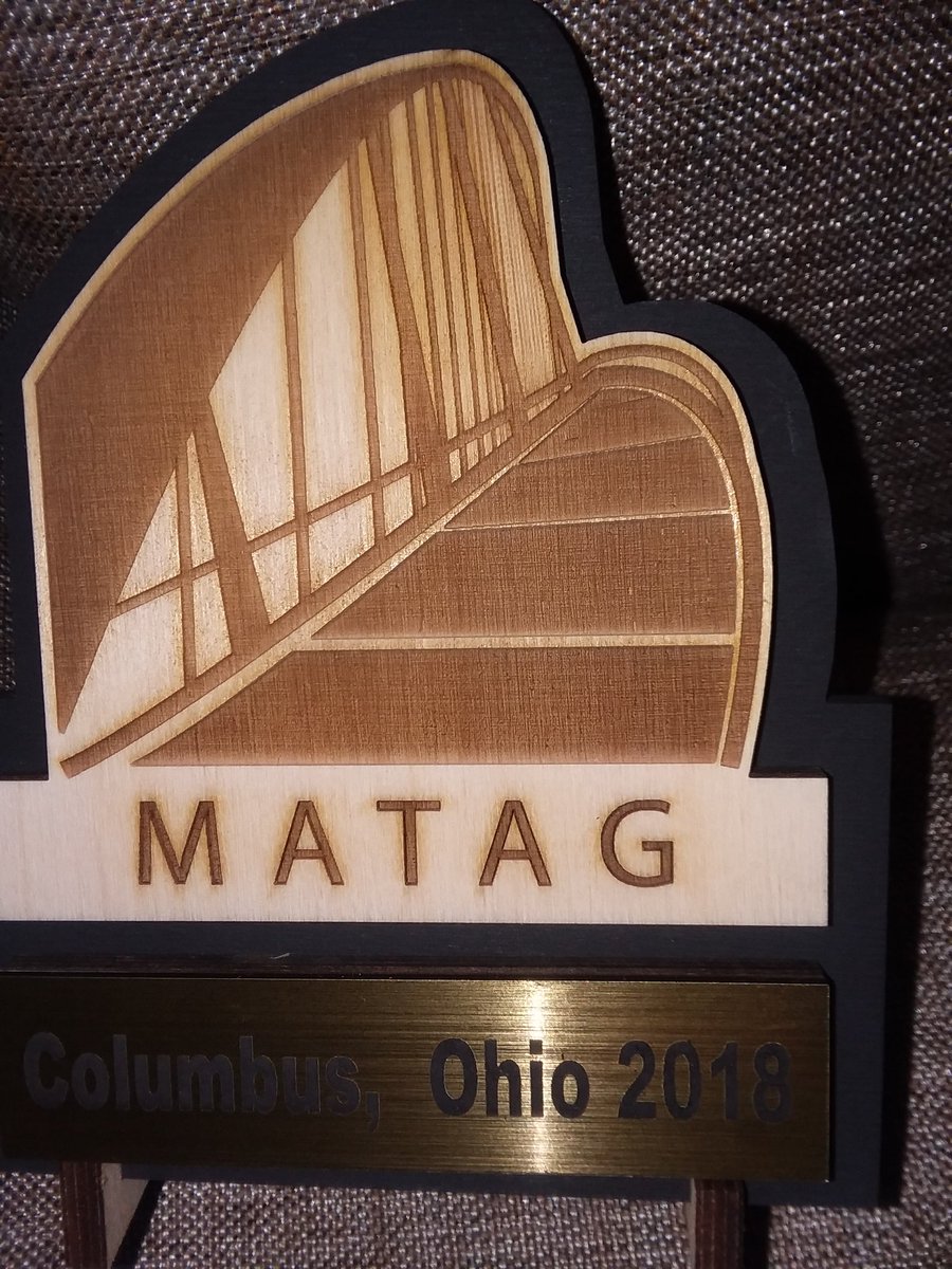 Cave Country Trails, Inc., won a project award at the Mid-America Trails And Greenways Conference in Columbus, OH today. #KYTrailTown #KYTourism