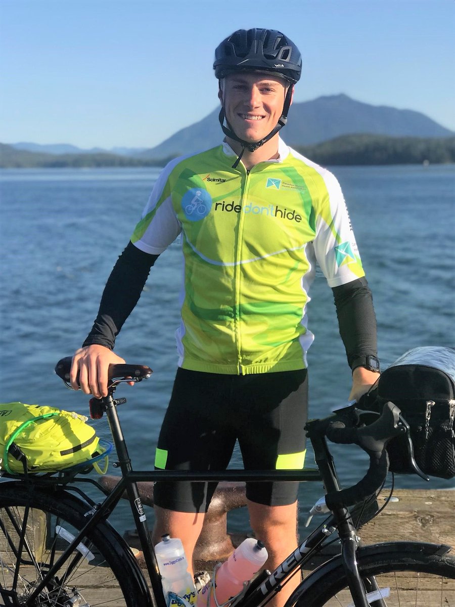 ridedonthide's tweet photo. Ryan is cycling across Canada and donating all he raises to CMHA's Ride Don't Hide! Follow his journey @mindcycle_ca or learn more at https://t.co/je4JDBGeTC
#cmha100 #ridedonthide #mentalhealth #rideformentalhealth #standagainststigma #whyiride #mindcycle #cycleacrosscanada https://t.co/WyPL1ojbLW