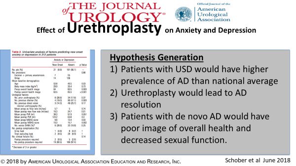 JUrology's tweet photo. https://t.co/M2bWZuG5ZC
review a multicenter @researchTURNS study 
on whether urethroplasty patients 
have and/or experience anxiety relief 
from reconstruction. 
#UroTrauma @alexjohnvanni  
https://t.co/EUDNAta4rS https://t.co/KdOTcSdFyI