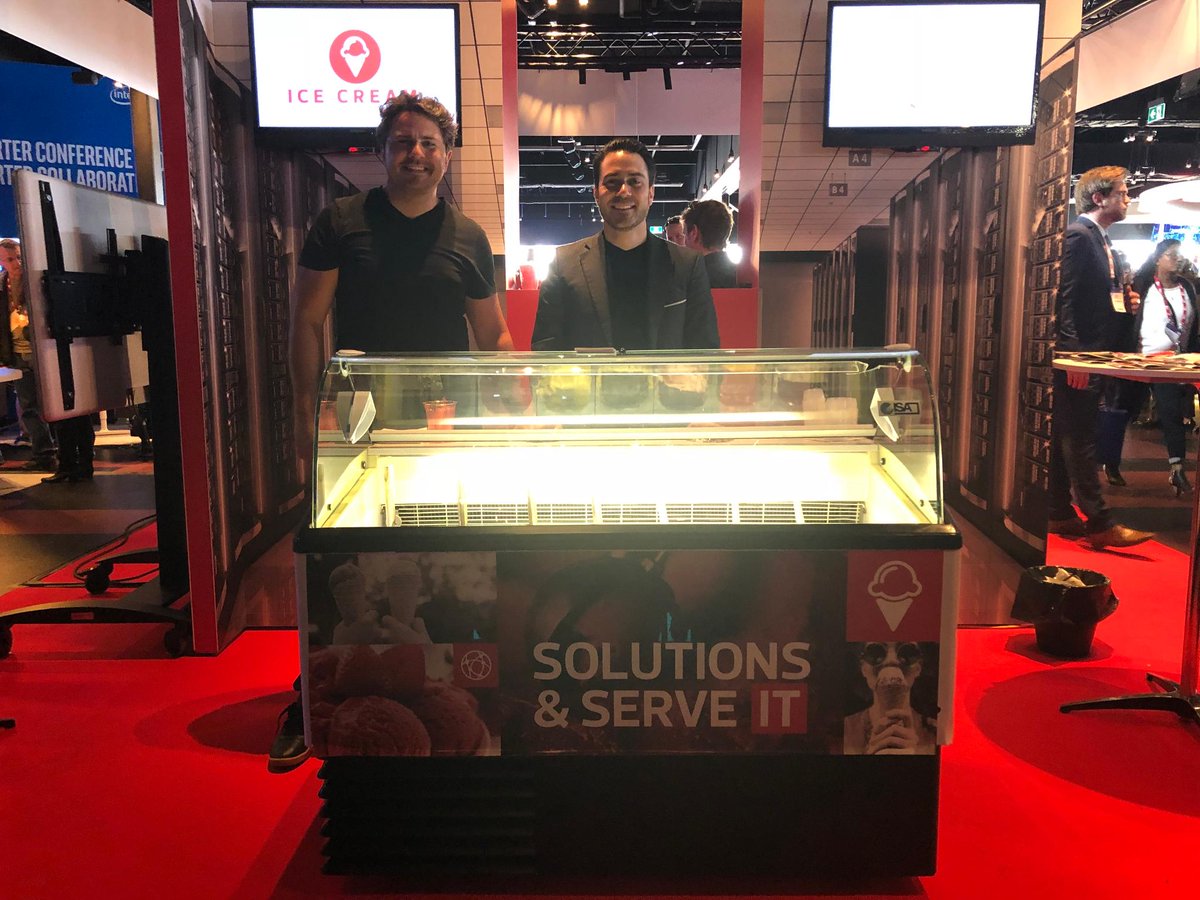 CDWCanada's tweet image. Have you got your gelato from #S3!? #solutionsandservices #solutionsandServeIT #CDWBTEX