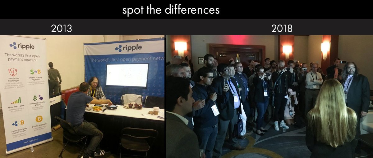 Spot the differences!
<a href="/JoelKatz/">David 'JoelKatz' Schwartz</a> <a href="/Ripple/">Ripple</a> #bitcoin #blockchain #adoption #mainstream #Consensus2018 <a href="/coindesk/">CoinDesk</a>