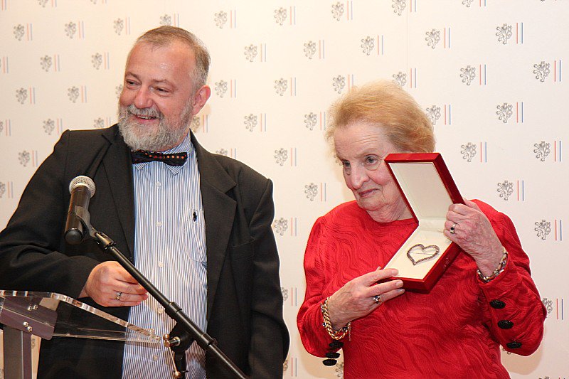 Happy birthday, Madame Secretary, Albright! 