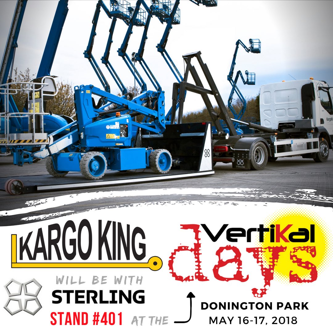 driveproducts's tweet image. Kargo King will join Sterling GP at Vertikal Days and will feature its Step-Frame low loader, and a demonstration of the new Kargo King body, a low profile roll-on roll-off body based on a DAF12T Chassis. cc/@Sterlinggpltd 
#VertikalDays #KargoKing #SterlingGP #stepframelowloader