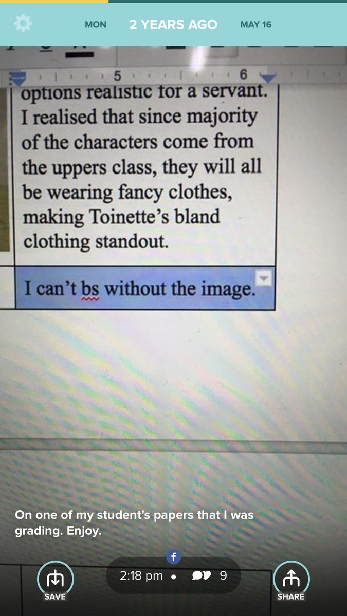 bekah_schneider's tweet photo. Grading gems. This one still cracks me up. #DPProblems #Honest #Ha! 😂 https://t.co/eBROslwFH6