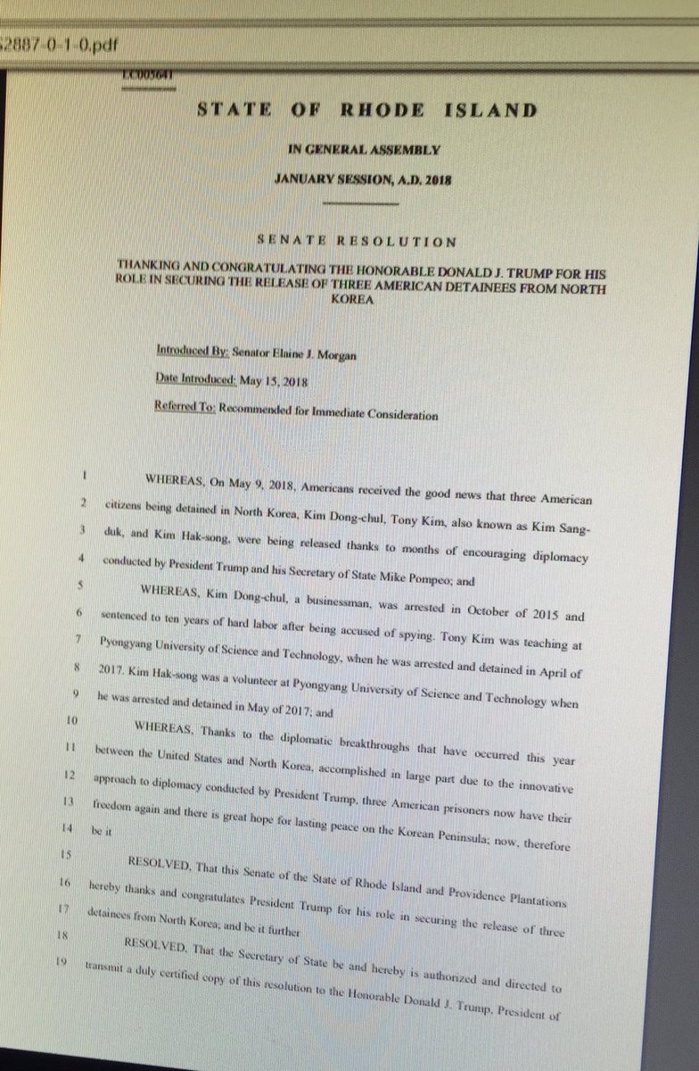 "The nays have it" says Senate President Ruggerio, as Senate Dems vote down this GOP sponsored resolution
