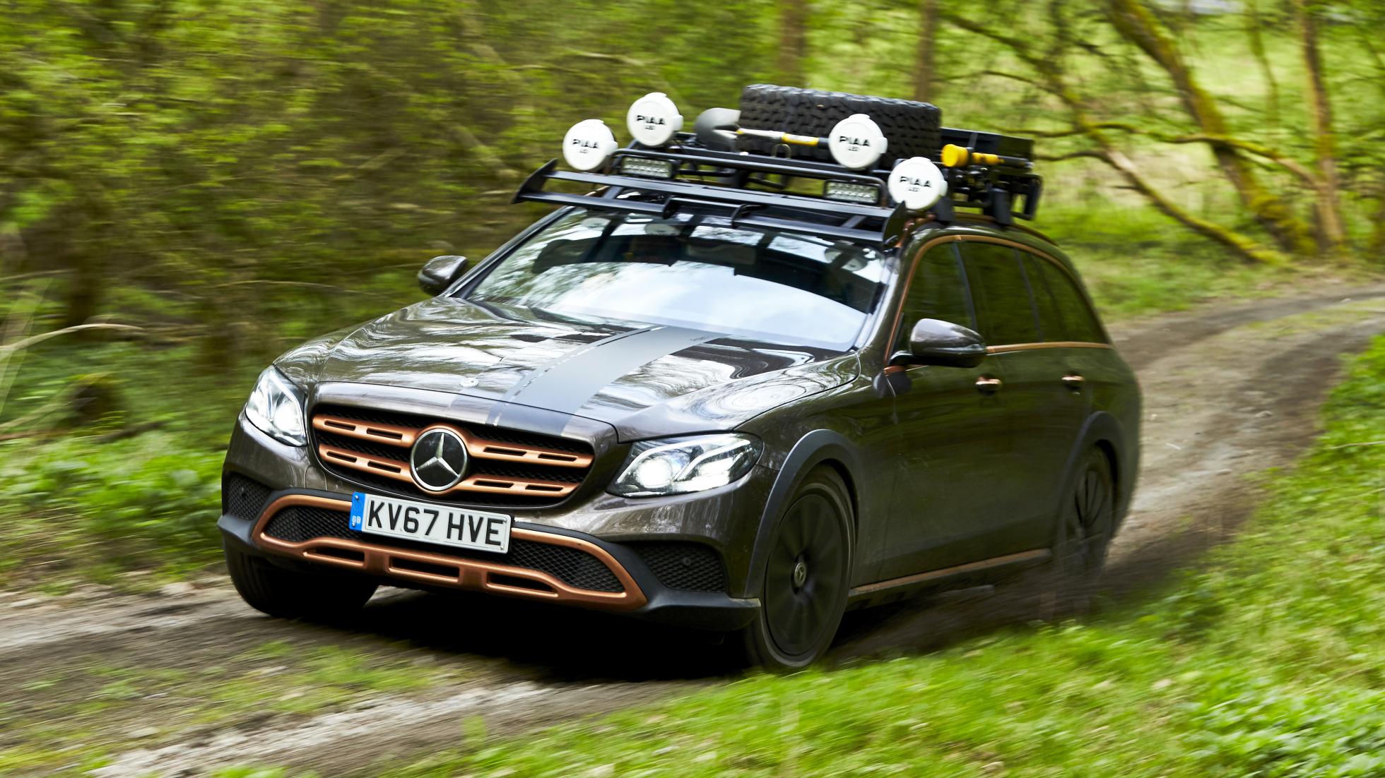 Top on Twitter: "A Mercedes E-Class estate joined the @topgeargarage, and we couldn't leave it alone. Meet Project E-AT, our lightly modded E-Class All-Terrain &gt;&gt; https://t.co/2gYL7Y3l4x https://t.co/e9F7lINPuO" / X