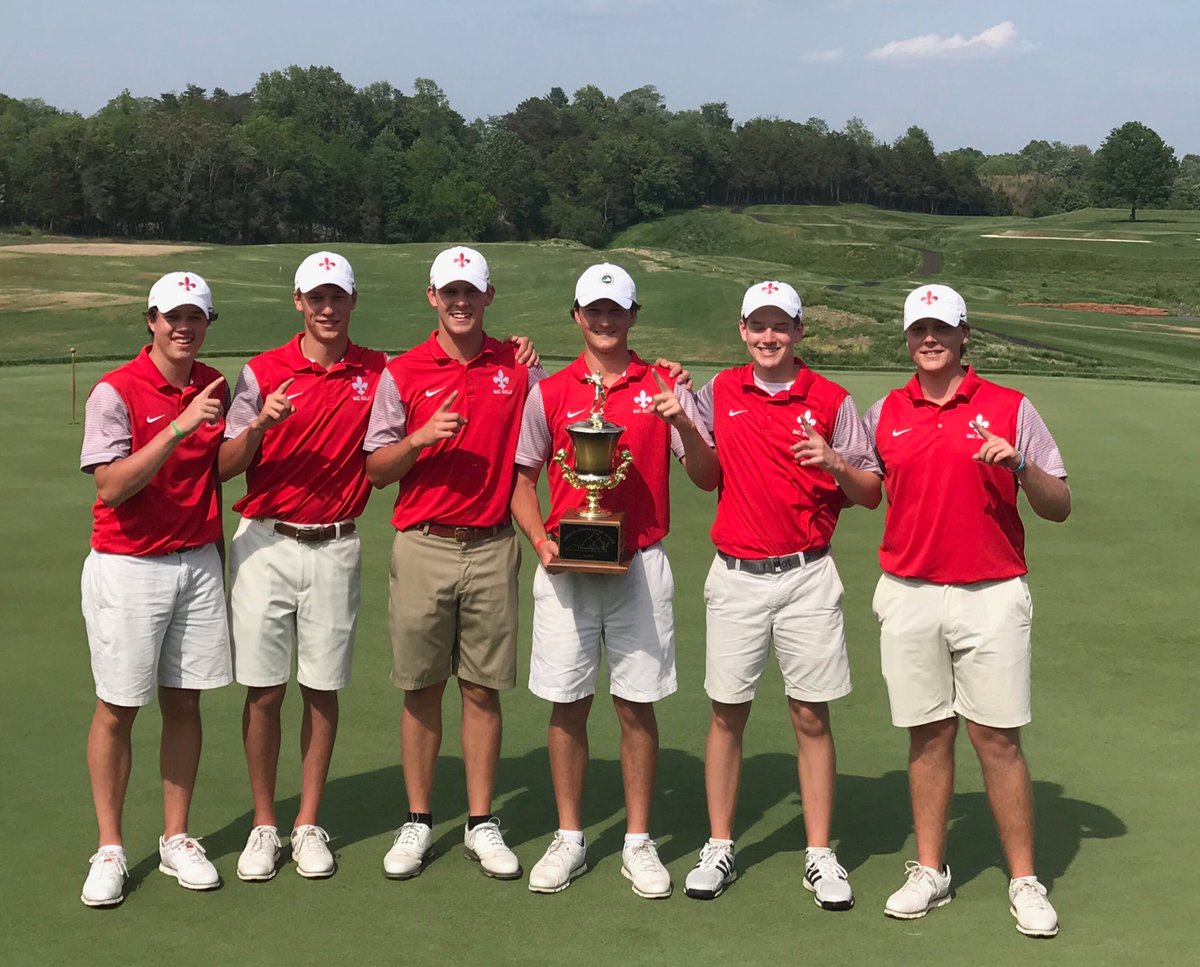 BarryBrockwell's tweet photo. Prep League Tournament Champions!!...well played 69,71,72,73 at Keswick Golf Club https://t.co/pPJ76AoRfP