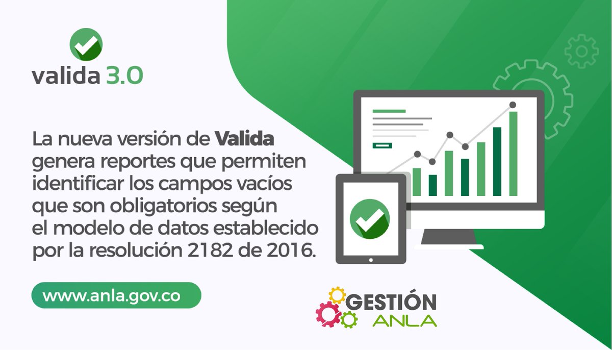 #SabíasQué La resolución 2182 de 2016 establece la estructura de modelo de datos usado en la presentación de Estudios Ambientales. goo.gl/n5StXj #GestiónANLA #Valida 3.0
