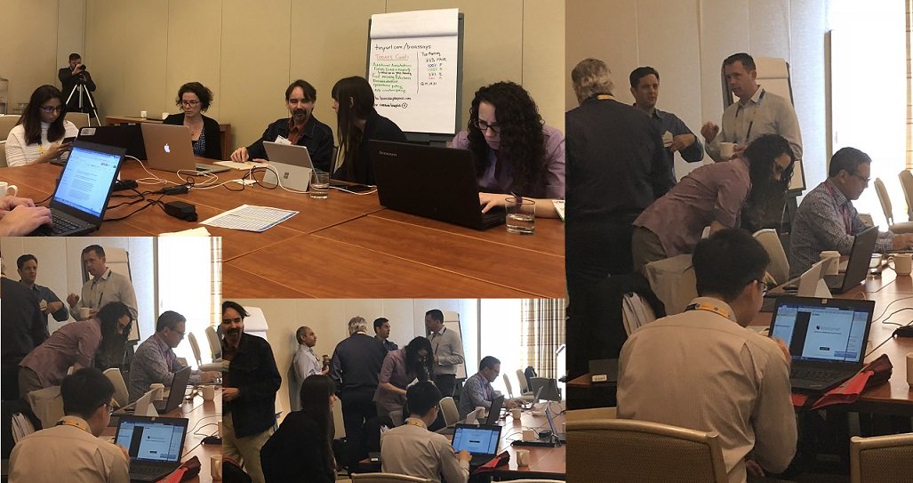 CDDVault's tweet image. Coffee was consumed and brain cells were utilized as @CDDVault got it done today at the BioIT Hackathon.  #HackersParadise #BioIT ow.ly/YQfz30k135u