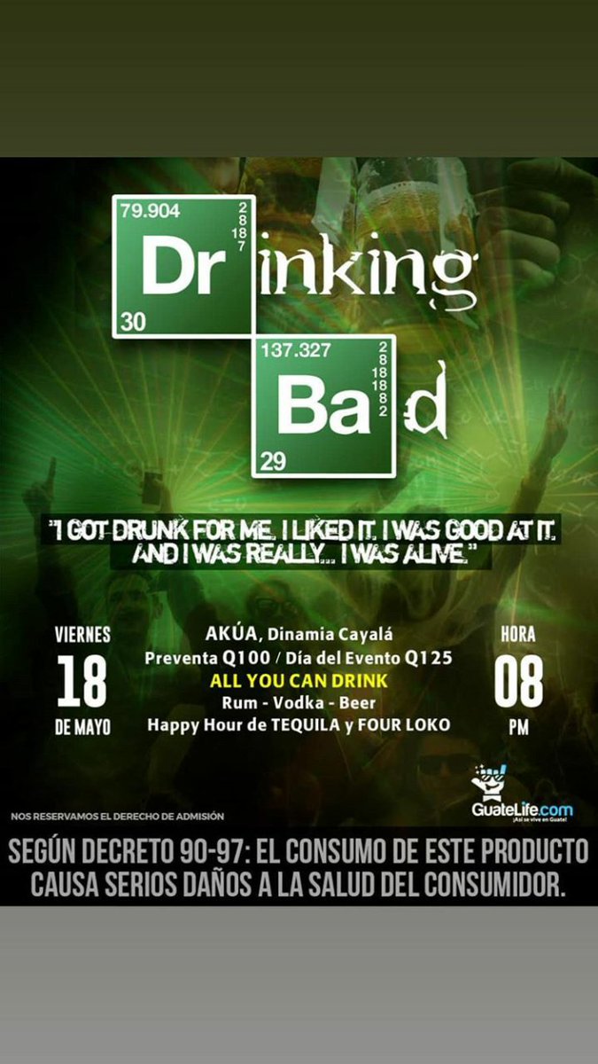 No te lo puedes perder #allyoucandrink #vamoaromper
<a href="/balcarcel/">Medardo Luna</a>