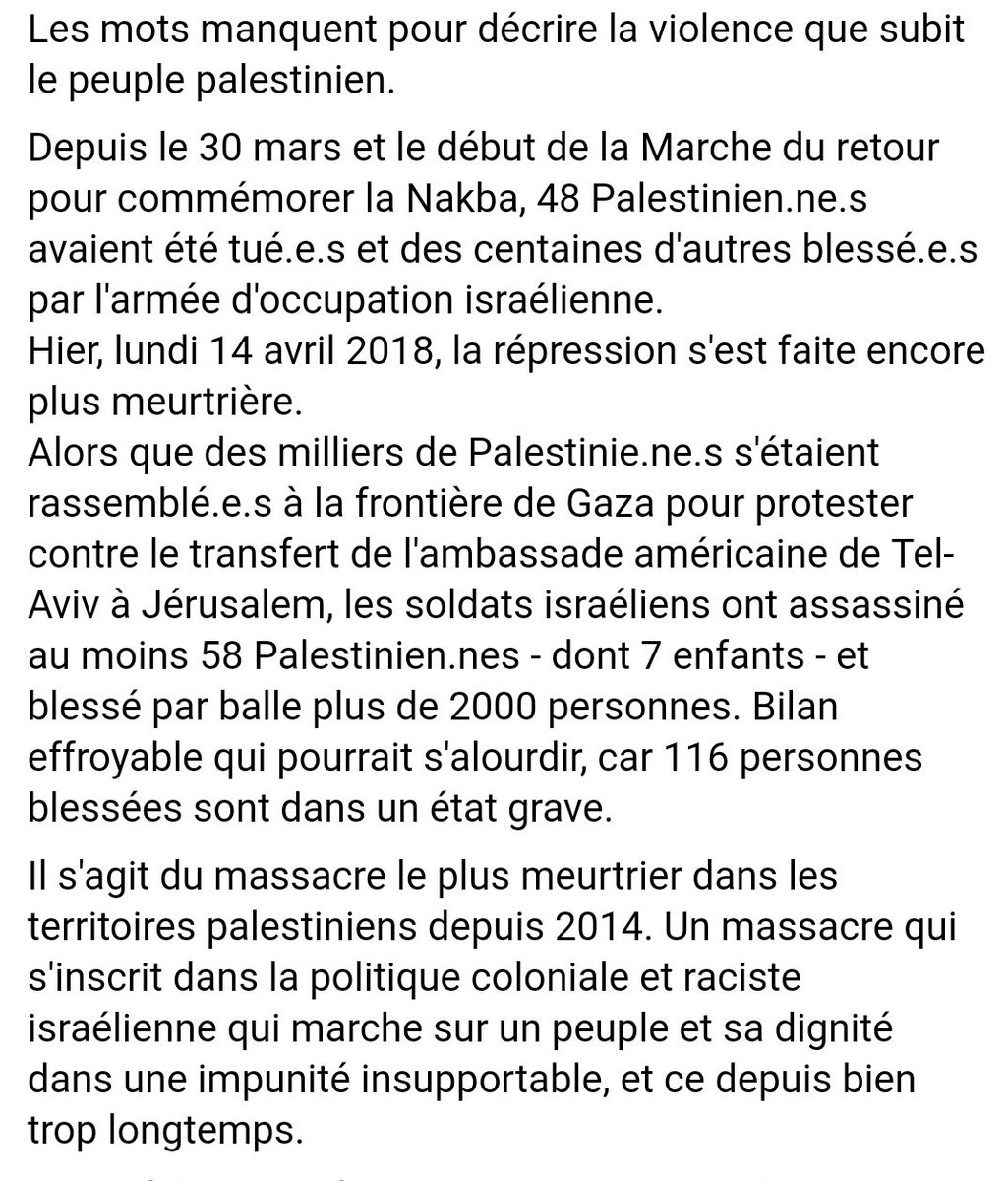 RiposteAP's tweet photo. A bas le colonialisme, à bas l'impérialisme. Liberté pour le peuple palestinien.
Force et vie aux peuples victimes de la colonisation et de l'impérialisme. https://t.co/BGfSJcsoUT