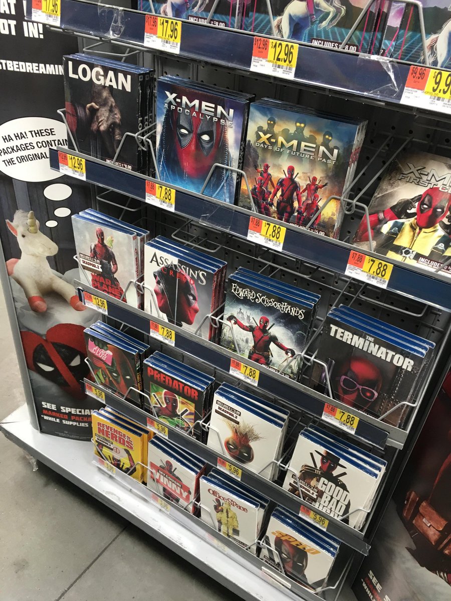 Alright, whoever came up with this marketing campaign was a genius 😂 #deadpool2