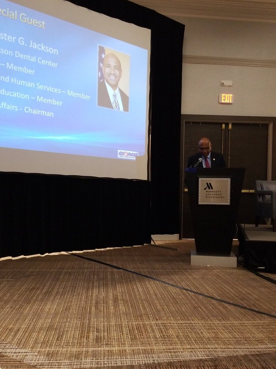 tgifstuff's tweet image. Attending GHLA luncheon with guest speaker Senator Lester Jackson presenting legislative update took hoteliers.