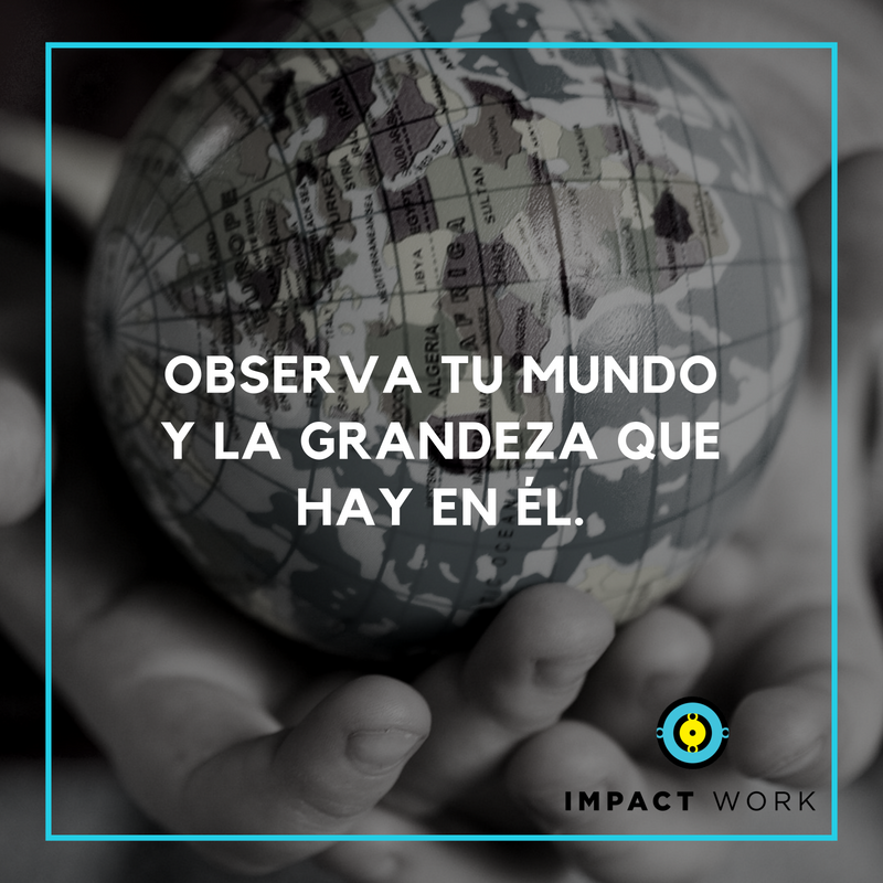 ImpactWorkMx's tweet photo. #ImpactQuote El mundo necesita una mirada diferente de los empresarios y dueños de negocio... Necesitamos unirnos y preservar los recursos. #MedioAmbiente https://t.co/pKa0bewQYF