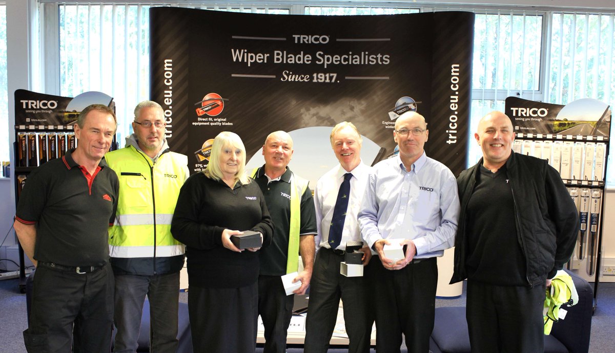 TRICO celebrate 25 years of service with seven employees:
trico.eu.com/About/News/Tri…