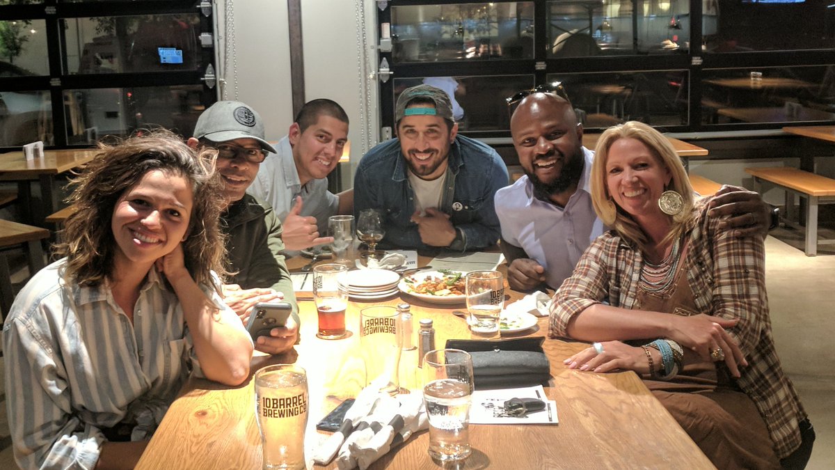 kalebrashad's tweet photo. 10 Barrels and 1000 Possibilities: LOVE dreaming with my FAM @LyzBurden @Mr_Ayyy @MrStrong3rd @MichelleSadrena @tonyminnieapple @AdyKayrouz + @kwaku1✨ INSPIRED by #CreativeGenius Spring 2019 in San Diego #NEOindigenousity #HipHopEd #PunkRockEd #DisruptiveED MORE TO COME... https://t.co/qibiUeGma5