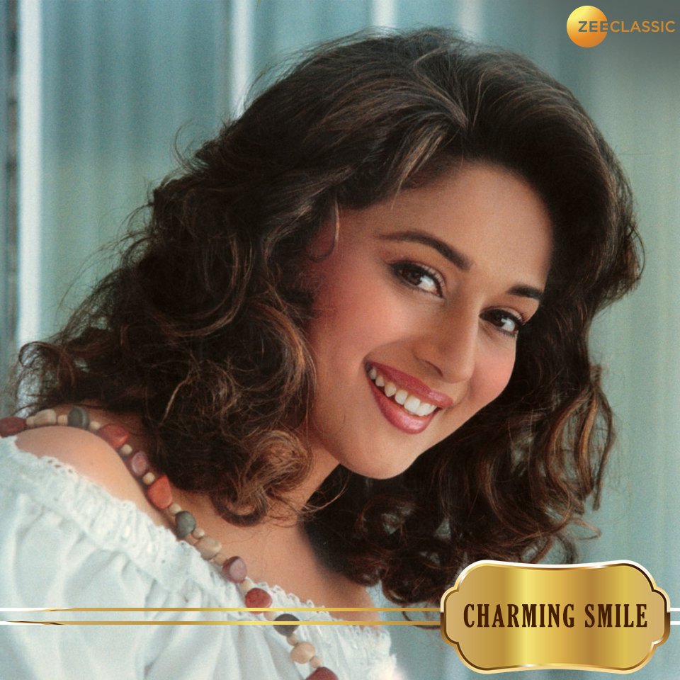 Happy Birthday of Madhuri Dixit and her smile  live long 