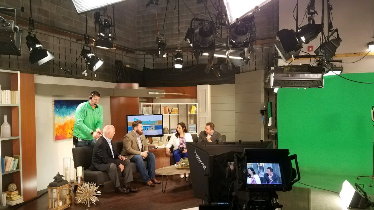 GoodwillOmaha's tweet photo. In case you missed us this morning on @OMAMorningBlend follow the link to view our segment on our programs and #omahagives. Thanks @MikeDiGiacomo and @kellyomahablend for another fun session! >>> https://t.co/zWuMjjnseg https://t.co/xnT9ueacib