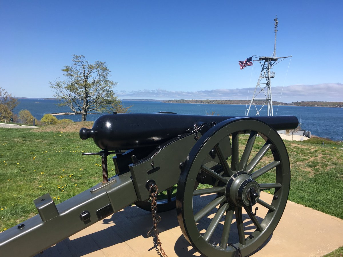 JeffWGME's tweet photo. Great view from Fort Allen Park in @CityPortland #PortlandME #EasternProm @WGME #FortAllen https://t.co/mQzabN8Pef
