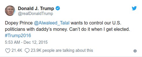 13/  @realDonaldTrump knows all about Bin Talal of course. As an aside, I think 'Dopey' is a sly reference to the Clowns' supercomputer infrastructure which I've explained before might be connected to Saudi child trafficking:  https://threadreaderapp.com/thread/990320558616260608.html #qanon