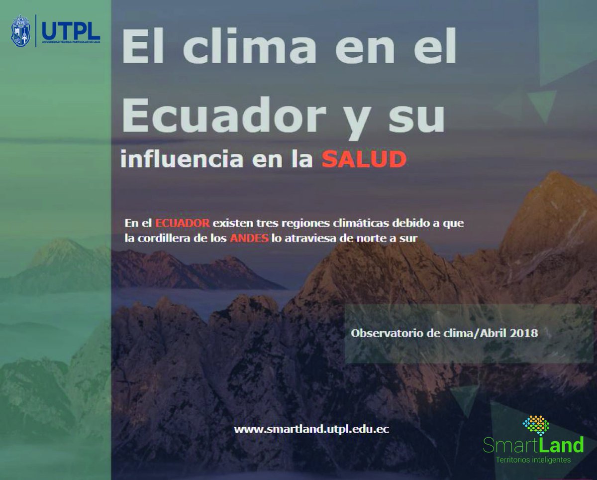 utplinvestiga's tweet photo. Conoce los esfuerzos de @utpl para vincular la investigación a la sociedad. Revisa los primeros resultados 2018 de SmartLand, Red de Observatorios ODS #ObservatoriosUTPL-🌎 https://t.co/EuQSSocedq. https://t.co/NJ2r2bdjAz