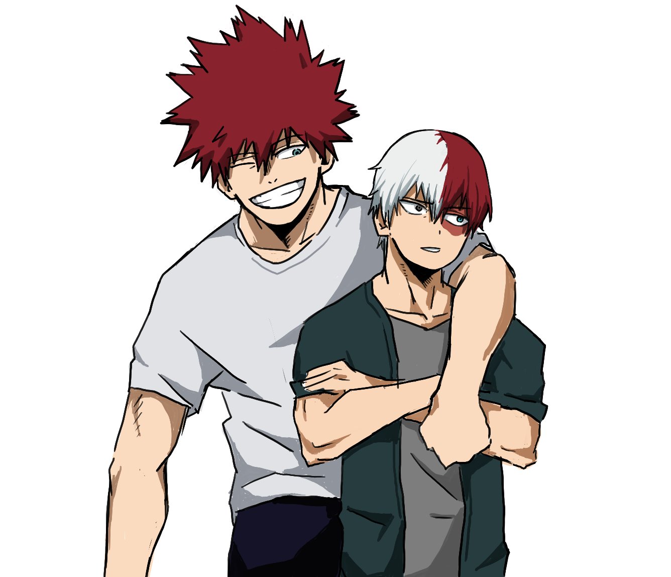 658. May 15, 2018. au where everything is the same besides dabi is todorki&...