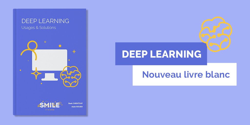Livre blanc #DeepLearning Déjà +1100 téléchargements ! L'#iA est en pleine révolution 😉 Allez hop, on le prend ici bit.ly/2IjallK