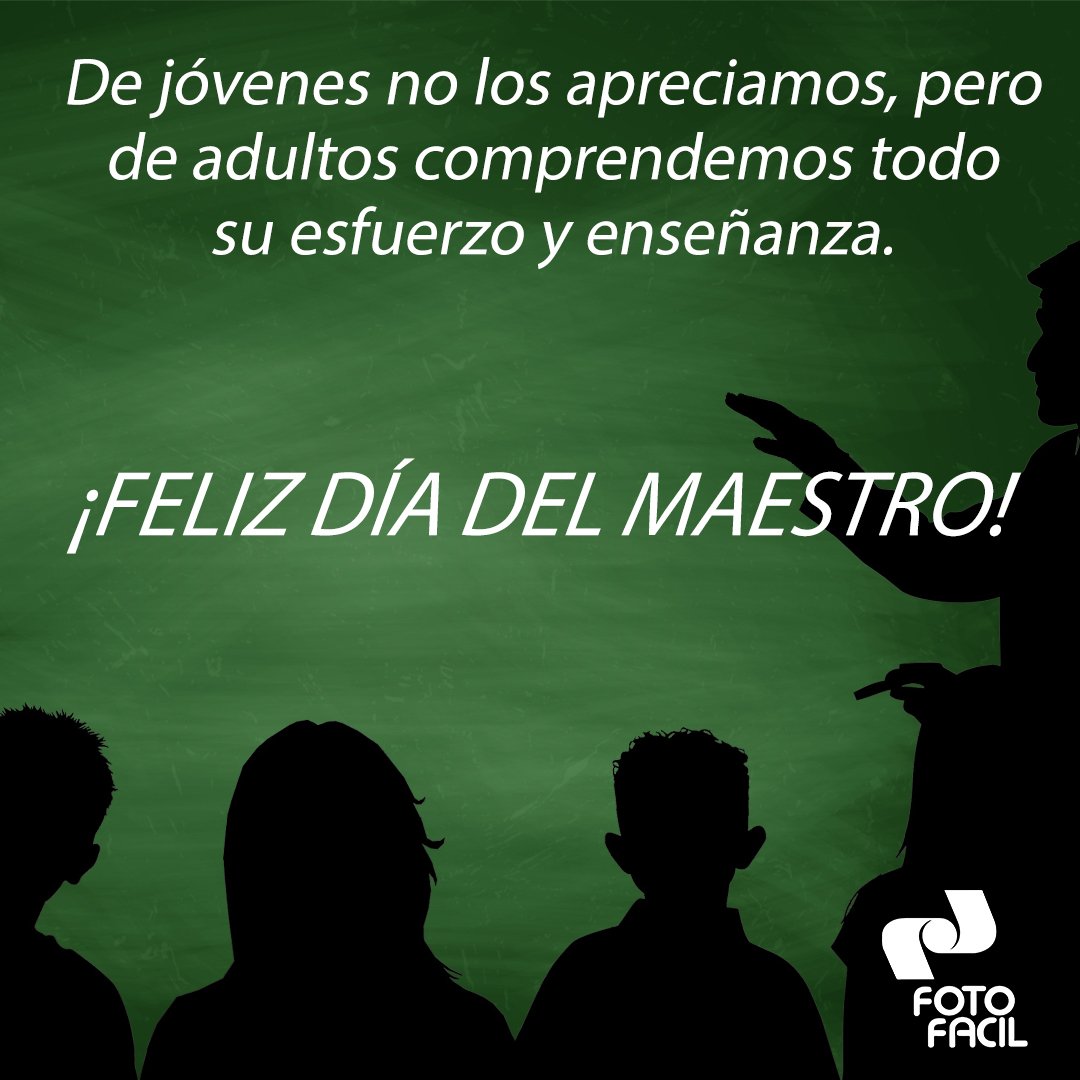 ffasidefacil's tweet photo. Al ser muy jóvenes no pareciera que los apreciamos, pero no es así, con el tiempo nos damos cuenta de lo bueno que es ser responsables y trabajadores, como ustedes nos intentan inculcar día a día 
#Fotofacil #Yoimprimoenfotofacil #Maestos #DíaDelMaestro #Follow4follow #Rt4follow https://t.co/agUoxn54Nd