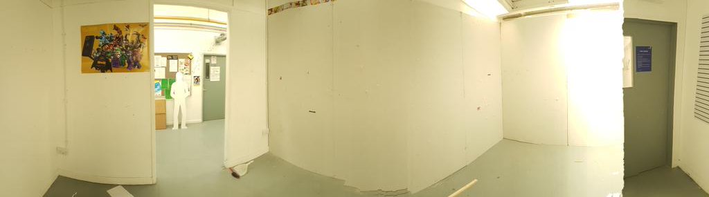 cartoonandcomic's tweet photo. The first room for @cartoonandcomic @StaffsUni #degreeshow18 are almost ready fir the students to prep... I wonder what delights will soon occupy this space!!!? https://t.co/bDg304WDVg