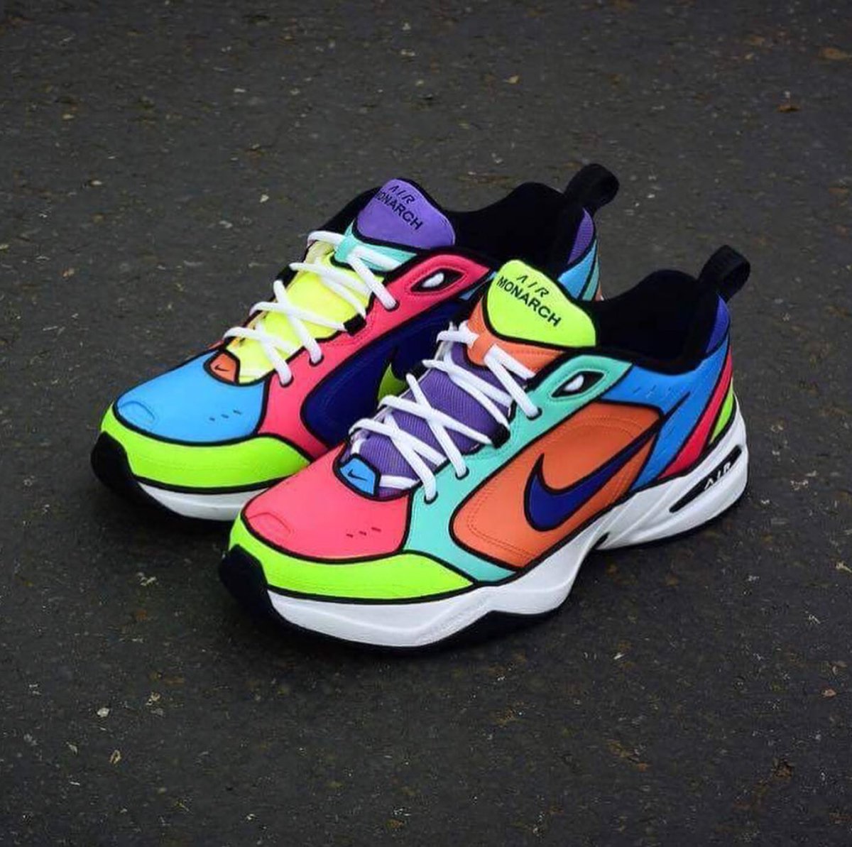 custom nike air monarch