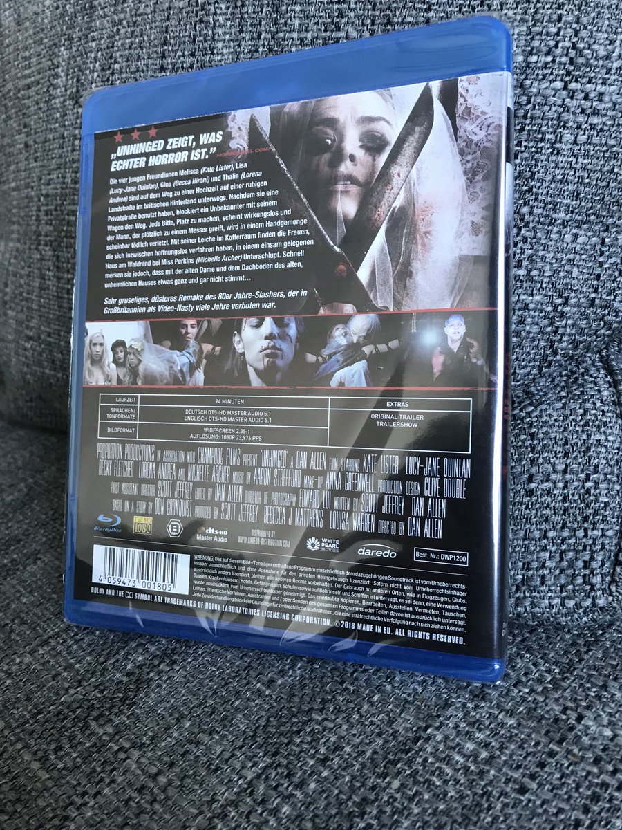 Unhinged2017's tweet image. GERMANY! #Unhinged is out now! #horror #slasher #proportionproductions #remake #unhinged2018