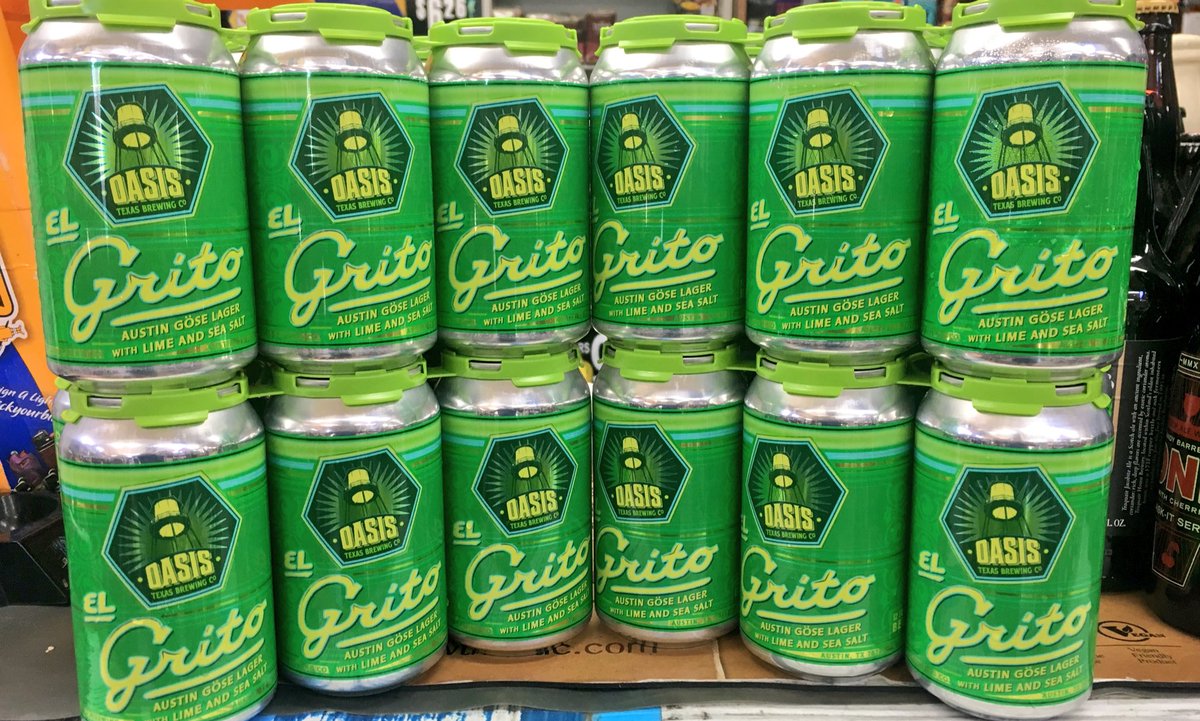 @ATXBeerReleases <a href="/CraftBeerATX/">🍺 CraftBeerAustin.com🍺</a> <a href="/OasisTXBrewing/">Oasis Texas Brewing</a> EL GRITO Austin Gose Lager with Lime and Sea Salt <a href="/austincraftbeer/">Austin Craft Beer</a> <a href="/CraftBeer_Jrnl/">Craft Beer Journal</a> <a href="/ATXBeerInfo/">ATX Beer Info</a>