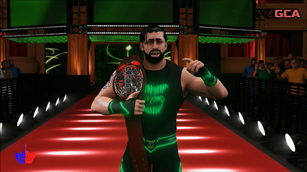 GCAWRESTLING2K's tweet photo. At the #BattleOfTheBrands event this past Sunday, we saw both promotions Hardcore/eXtreme Champions go one on one in the second champion vs. champion match! @BradSkeensCaw picked up #GCA's second win by defeating #RWA's #TheMountain! #GCAWrestleVerse #WWE2K18 #YouTube #GCAvsRWA https://t.co/iiCkDn4iD8